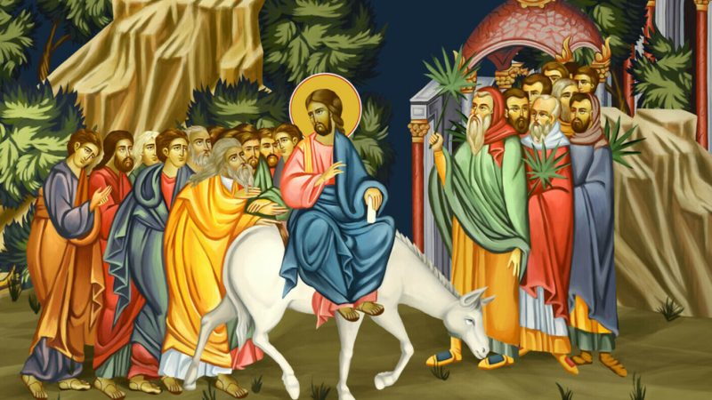 Cateheza a VI-a: Duminica Intrării Domnului în Ierusalim – Domnul Slavei Cel smerit